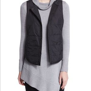 Eileen Fisher classic quilted vest